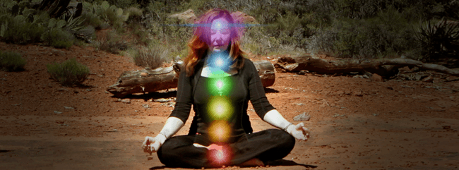Debra Meditating
