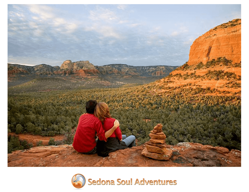 couple red rocks