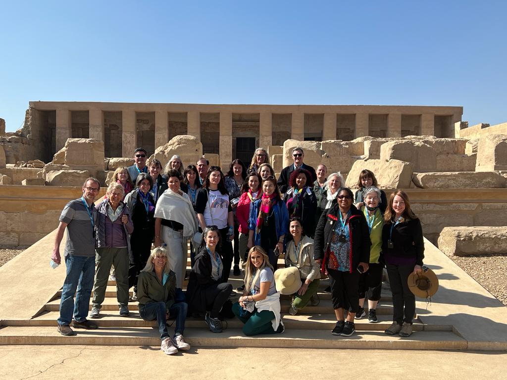 Abydos Egypt group 2022