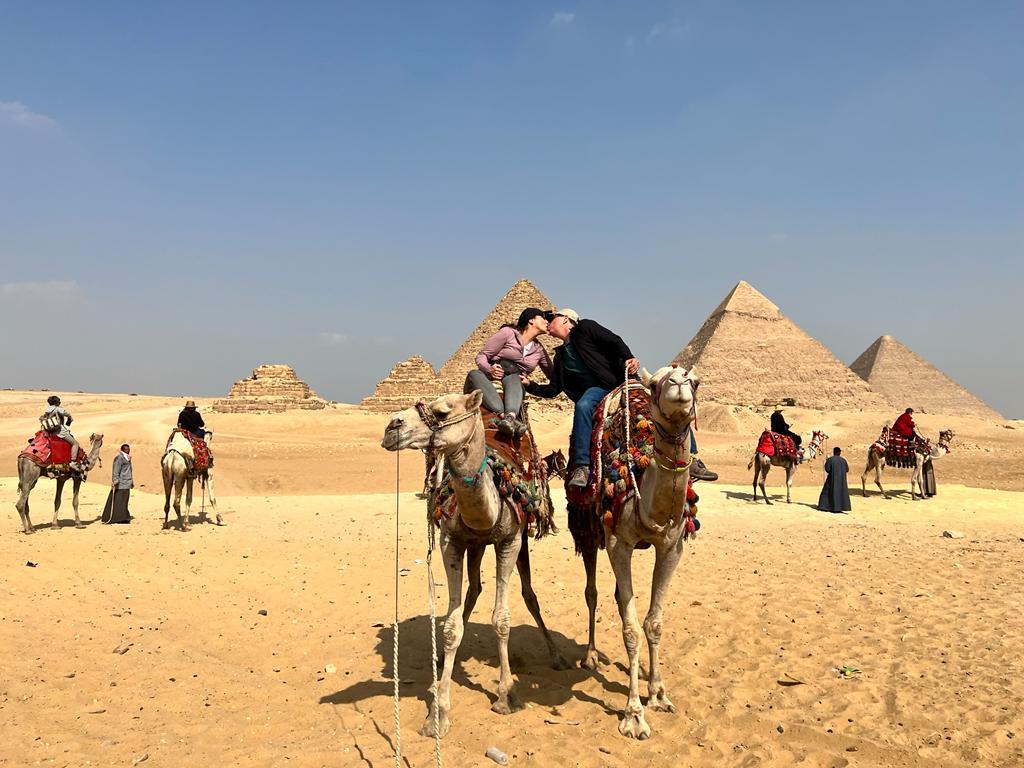 Celebrating 25 years of marriage in Egypt david sherry