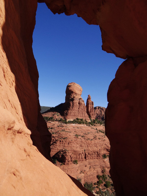 sedona-rock-archway Sedona rock archway