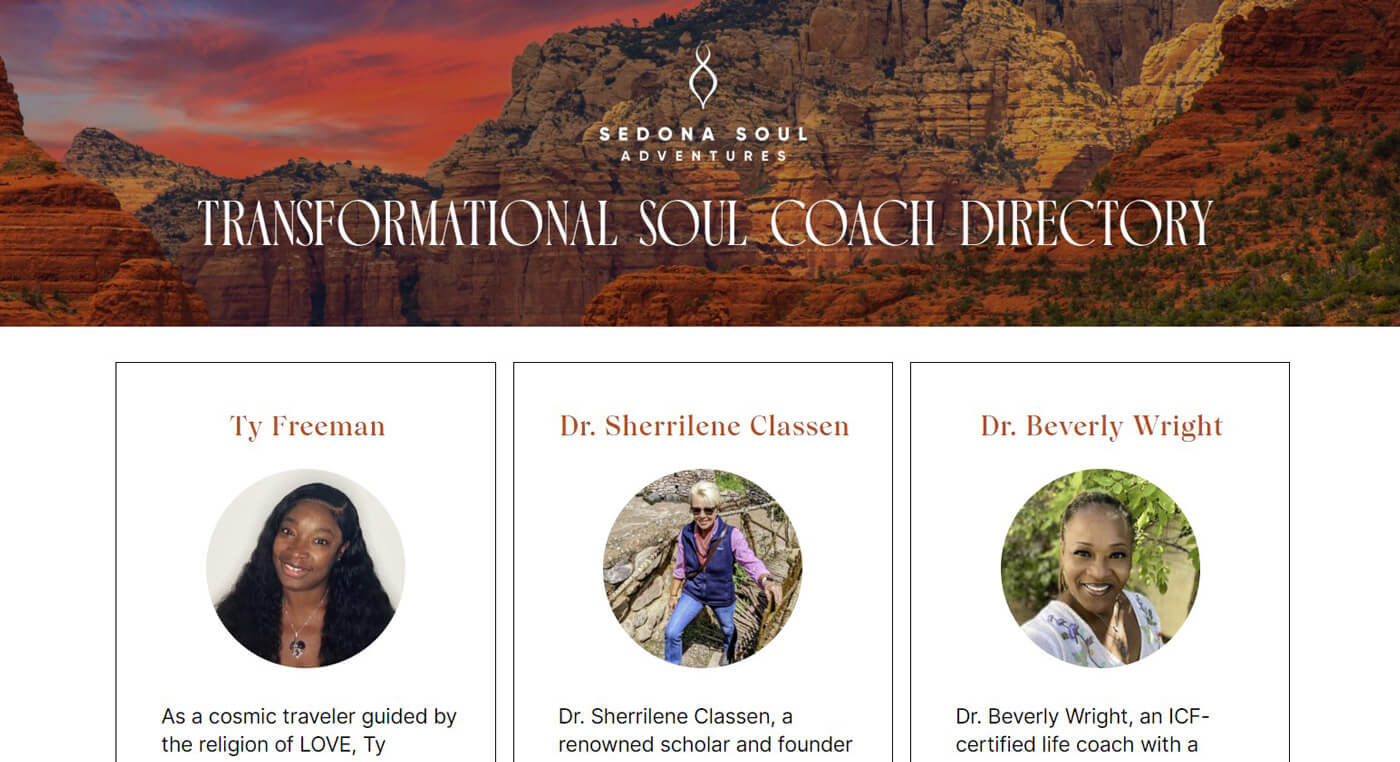 Sedona Soul Adventures Directory of Certified Coaches